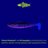 Silikon Balık - 4,5g 85mm - Fishack PredatorX - UV Boyalı - Dash