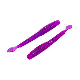 Silikon Kurt Yem - 2,2g 87mm - Fishack Wormix - Purple - UV Silikon