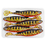 Silikon Balık - 10g 100mm - Fishack PredatorX - UV Boyalı - Lava