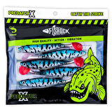 Silikon Balık - 10g 100mm - Fishack PredatorX - Grim