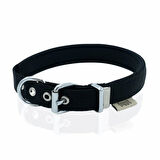 Doggie Konfor Dokuma Kemikli Boyun Tasması Siyah 2.0*35-40 cm (DSBT-2062 M)