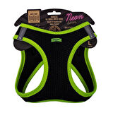 Doggie Havalı Dokuma Neon Küçük Irk Göğüs Tasması Sarı 42-48 cm (ANG-L)