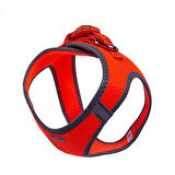 Doggie Havalı Dokuma Reflektörlü Küçük Irk Göğüs Tasması Orange 38-44 cm(ARG-M)