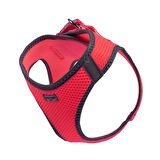 Doggie Havalı Dokuma Reflektörlü Küçük Irk Göğüs Tasması Pembe 38-44 cm (ARG-M)