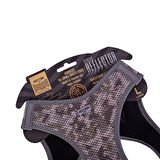 Doggie Havalı Dokuma Reflektörlü Küçük Irk Göğüs Tasması Camo 42-48 cm(ARG-L)