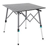 Katlanabilir Alüminyum Kamp Masası - Akordion - Madfox Skylite - Siyah - 546249
