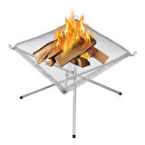 Katlanabilir Ateş Sehpası -Brülör - Madfox Fire Rack - 546250