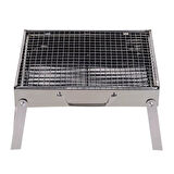 Portatif Katlanabilir Mangal - Madfox Roadtrip BBQ - Silver - 547306
