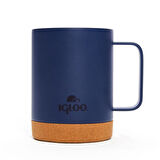 Çelik Mug Termos - Igloo - Cork - 350ml - Lacivert - 205696