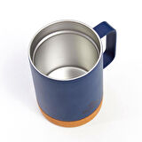 Çelik Mug Termos - Igloo - Cork - 350ml - Lacivert - 205696