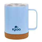 Çelik Mug Termos - Igloo - Cork - 350ml - Buzul Mavi - 205696