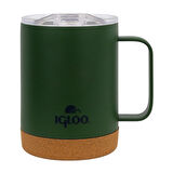 Çelik Mug Termos - Igloo - Cork - 350ml - Haki - 205696