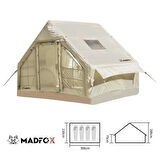 Şişme Çadır - Baca Çıkışlı - Madfox - Bigless Glamping Cotton Inflatable