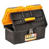 Takım Çantası - 16 Inç - Çelik Kilitli - Malzeme Kutusu - Mega - (Kod 147)