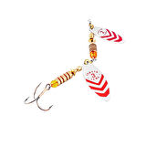 Alabalık Turna Döner Olta Kaşık - Ilba Tandem T66112+3 - Gümüş/Kırmızı - No:2+3