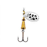 Alabalık Turna Döner Olta Kaşık - Ilba Spark Eco 95AN2 - Gümüş/Siyah - No:2