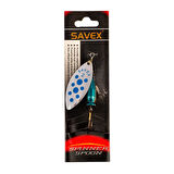 Turna Levrek Alabalık Döner Olta Kaşık - Alp Long - Gümüş/Mavi - No:2/16GR