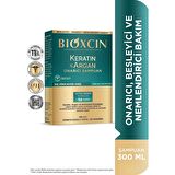 Bioxcin Keratin & Argan Onarıcı Şampuan 300 ml 2'Lİ SET