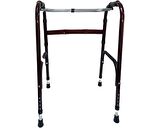 MEDİLABS Metal Walker Hasta Yürüteci Dört Ayaklı Boy Ayarlanabilir