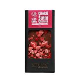 %50 Kakao, Cilekli Sütlü Çikolata. 85 Gr.