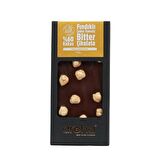 %60 Kakao, Şekersiz, Stevialı, Diyabetik, Fındıklı Bitter Çikolata. 100 Gr.