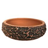ANTİK GÖRÜNÜMLÜ EL YAPIMI BONSAİ SAKSISI (8*29 CM)