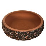 ANTİK GÖRÜNÜMLÜ EL YAPIMI BONSAİ SAKSISI (8*29 CM)