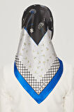 Armine Nostalji Serisi  İpek Twill Eşarp 8517D-83