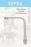 Beyaz Krom Arıtmalı Eviye Bataryası