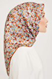 Armine Nostalji Serisi Twill İpek Eşarp 9004D-07