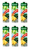 Aroma Ananaslı İçecek 1 Lt X 6 Adet