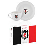 Beşiktaş Lisanslı Arma Logo 2'li Çay Fincan Takımı