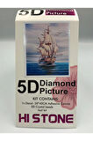 50x40 Boncuklu Taşlı Mozaik Elmas Goblen Pano Tablo Resim Puzzle Dıamond Paıntıng Hı Stone