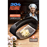 Modacar Sarımsak Ezici Zencefil Meyve Ezici 304 Paslanmaz Çelik