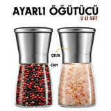 Modacar 2 li Baharat Tuz Öğütücü Set Dees Dickerhoof Design