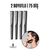 ModaCar Sakal Bıyık Saç Tarağı 4 lü SET Jess Design