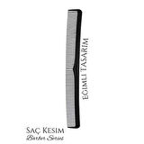 ModaCar Berber Kuaför Saç Kesim Tarağı Karbon Nano Absolute Professional