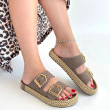 İces Vizyon Nubuk Terlik