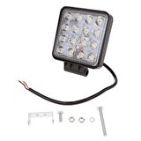 Kare Led Far 16x1,5 Watt Aliminyum Gövde 10V-60V Volt DC