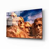 Rushmore Dağı Anıtı Cam Tablo