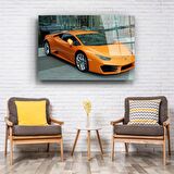 Spor Araba Cam Tablo