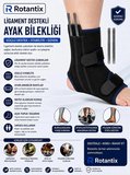 Rotantix Ligament Destekli Ayak Bilekliği Siyah Standart Nefes Alabilen