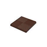 Polikarbon Kare Madlen Çikolata Kalıbı 5.5 gr | Cm-1374