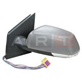 ART M006.6224 Dış Dikiz Aynası Elektrikli Isıtmalı Astarlı Sinyalli Asferik Sol Polo V 2005-2008 6Q1857507P
