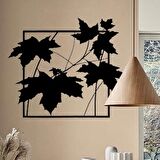 Yaprak Model Dekoratif Metal Duvar Tablosu 35*30 CM
