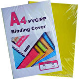 Pvc Cilt Kapağı 160 mic Sarı