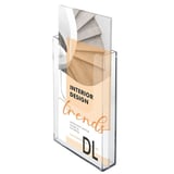 1/3 A4 Duvar Tipi Tekli Broşürlük 5Li̇ Paket