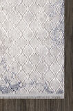 Artemis Halı Artex 02503A Gri Mavi Modern Saçaklı Halı