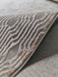 Artemis Halı Artex 02503C Gri Terra Modern Saçaklı Halı