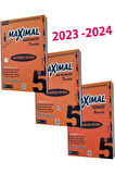 5. Sınıf Maximal Modüler Sistem Matematik Fen Türkçe Set (3 Kitap)